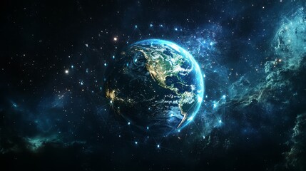 Obraz premium Business professional holding a glowing digital brain, representing artificial intelligence and innovation in technology.