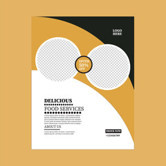 Restaurant Flyer Template 50% Off! Easy to Customize