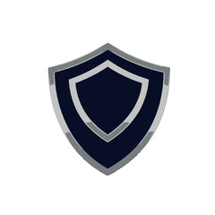 Minimalist Shield Icon Representing Protection and Security Concepts in Modern Design