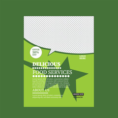 Restaurant Flyer Template 50% Off! Easy to Customize