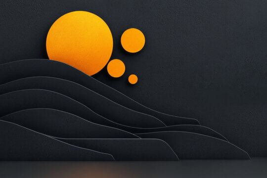 A minimalist yet striking visual narrative, featuring refined typography and subtle golden accents