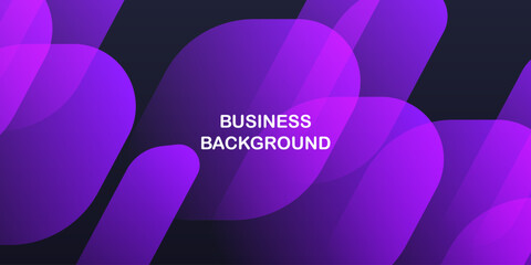 purple abstract shape with colorful gradient background