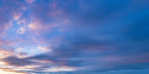 The sky is blue with a few clouds