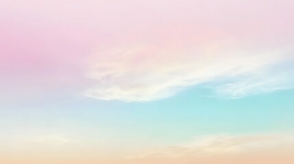 Obraz premium Smooth Pastel Gradient Background for Website and Presentation Designs