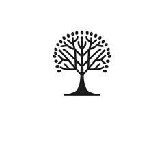 Minimalist Tree Logo