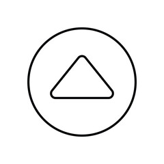 Up Arrow stock illustration