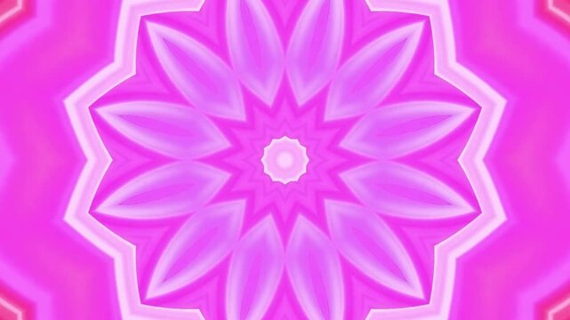 pinky light white mandala kaleidoscope background