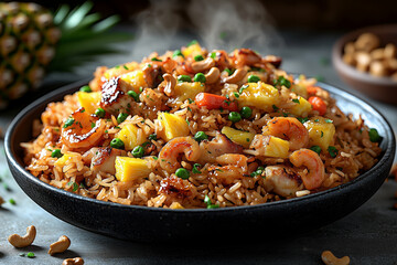 Thai-style pineapple fried rice