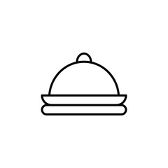Cloche line icon