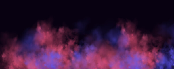  Atmospheric neon purple clouds.Magical fantasy smell of tobacco.Pink occult fog.Magic cigarette vapor.
