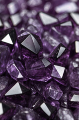 Amethyst Gem Stone, Pink Crystal Quartz, using generative ai