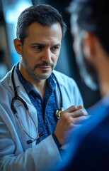 doctor with stethoscope