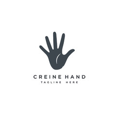Creine Hand Logo