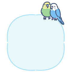 セキセイインコの吹き出し