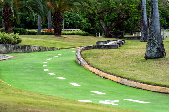 Bike path in San Juan Puerto Rico 