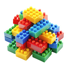 Obraz premium Colorful Building Blocks Toys