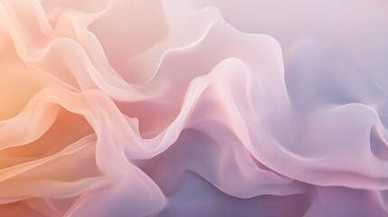 Fototapeta premium Soft abstract gradient with light beige and pink hues, gently blending, evoking a calm and peaceful aesthetic