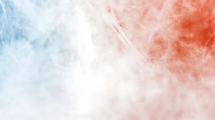 Fototapeta premium Abstract Colorful Smoke Backgrounds in Blue, Red, and White Shades for Creative Design Projects