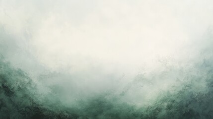 Fototapeta premium Soft abstract gradient with light grey and green hues, blending gently, creating a peaceful and ethereal atmosphere