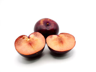 Black Plum Australia is a small, oval-shaped fruit with dark purple skin and juicy, sweet flesh. It has a rich flavor with a slight tart hint, making it both refreshing and delicious