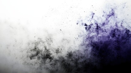 Abstract Smoke or Fog Background with Dark and Purple Hues for Artistic and Design Use
