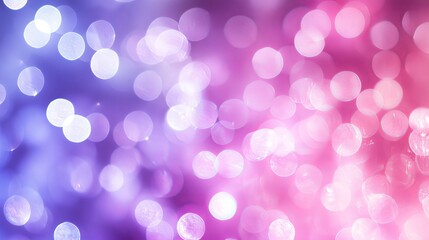 Obraz premium Soft iridescent gradient with pastel pink and purple hues, gently blending and glowing softly, creating a dreamy and ethereal atmosphere