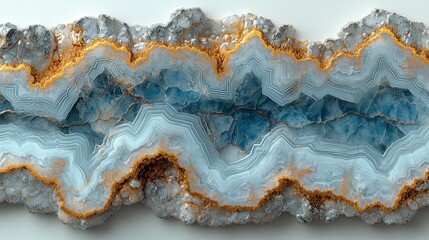 Obraz premium Mineral Vein, Abstract Rock Formation