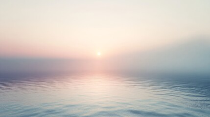Obraz premium Soft pastel gradient with light pink and grey hues, gently blending, creating a dreamy and calming atmosphere