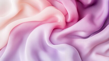 Obraz premium Soft pastel gradient with light pink and purple hues, blending gently, creating a dreamy and calming aesthetic