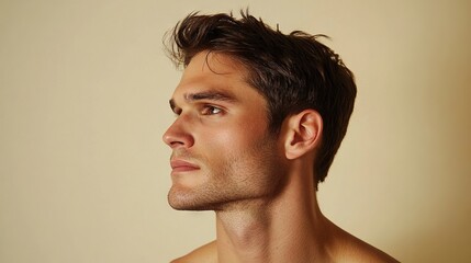 Fototapeta premium Skincare male model