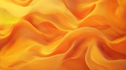 Fototapeta premium Warm golden abstract gradient with orange and brown hues, softly glowing with blurred edges, creating a luxurious and elegant ambiance