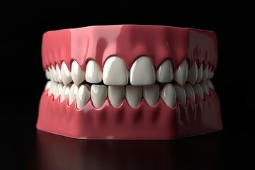 3D Model of Human Teeth and Gums