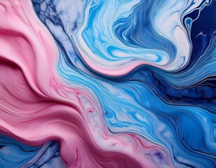 Obraz premium abstract pink and blue marble texture background