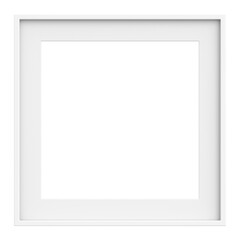 Obraz premium Picture frame. 3D frame. 3D illustration.