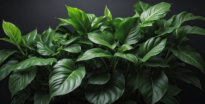 Lush green leaves create an inviting atmosphere in a well-lit indoor space with modern decor, https://contributor.stock.adobe.com/en/uploads/review