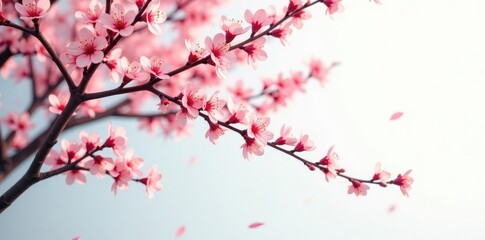 Delicate branches sway gently on white background, textures, tree