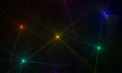 Abstract background with geometric wave lines. Vector illustration of original background.