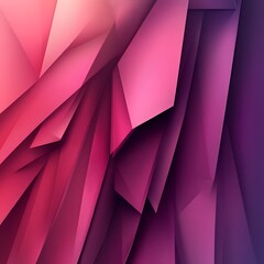 Obraz premium Abstract Pink Purple Geometric Fractal Design