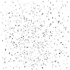 Fototapeta premium Grunge Black Ink Splatter Texture, Abstract Distressed Overlay. Grunge vector textured background