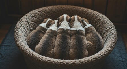 Snug Puppies Napping - Contentment and Serenity - Pet-related Blog Post