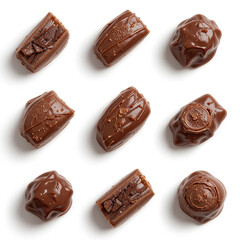 Obraz premium chocolate covered marshmallows