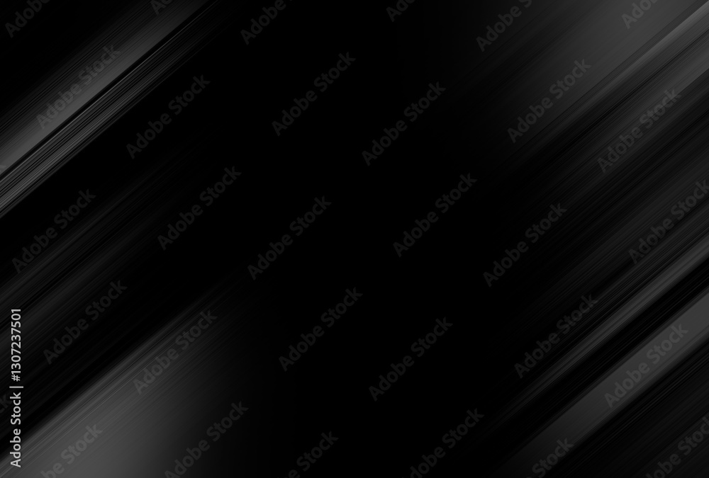 Leinwandbilder abstract black and silver are light gray with white the gradient is the surface with templates metal texture soft lines tech diagonal background black dark sleek clean modern.
