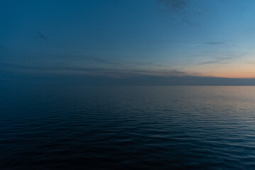 Beautiful photo of the sea and sky