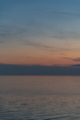 Beautiful photo of the sea and sky