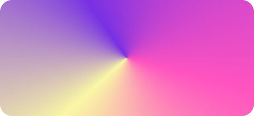 Colorful gradient rectangular element