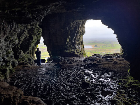The Caves of Kesh Corran, Sligo, Ireland,