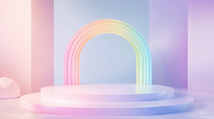 Soft Pastel Rainbow &ndash; Elegant & Minimal Aesthetic