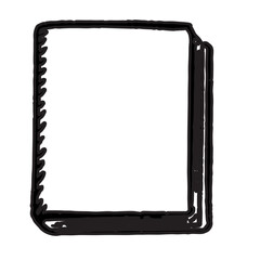 tablet pc isolated on white