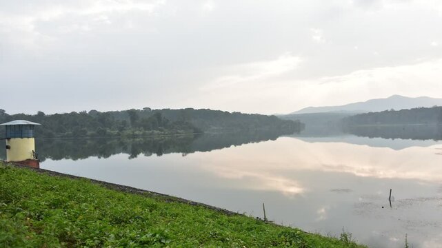 Chiklihole Dam Reservoir, Kushal Nagar, Coorg, Karnataka, India	