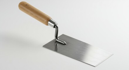 Bricklayer's Trowel with Wooden Handle